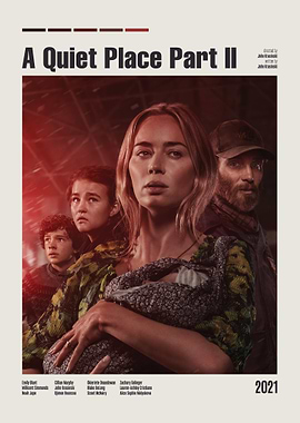 A Quiet Place Part II Movie Poster