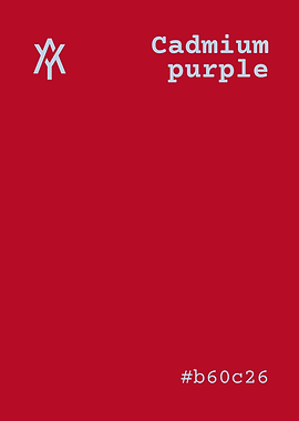 Cadmium Purple Color Swatch