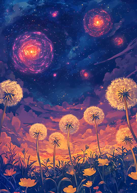 Cosmic Dandelion Field