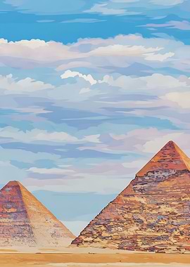 Egyptian Pyramids Of Giza