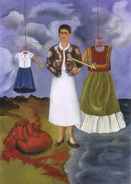 The Two Fridas painting