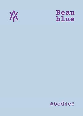 Beau Blue Color Palette