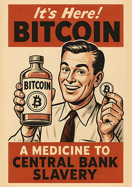 Bitcoin Medicine Retro BTC