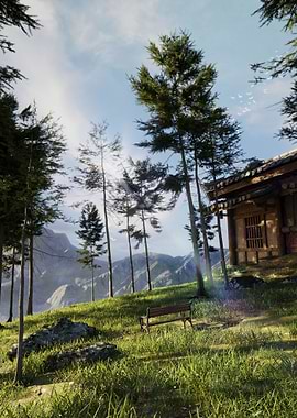 Mountain Cabin Serenity