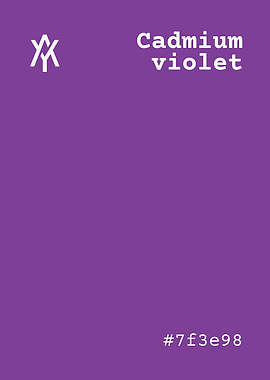 Cadmium Violet Color Swatch