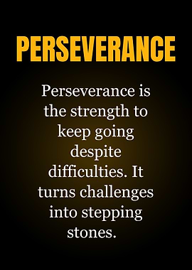 Perseverance Motivational Quote