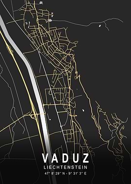 Vaduz Silver City Map