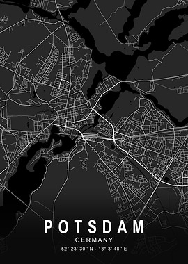 Potsdam Dark Map