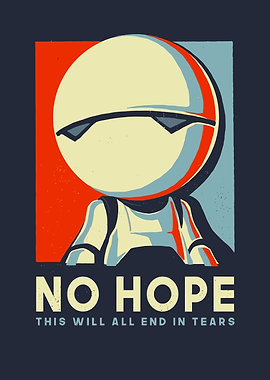 No Hope Robot Propaganda Poster