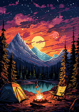 Camping Under the Stars