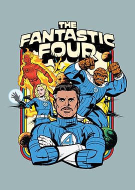 The Fantastic Four First Steps Comic Action