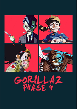 Gorillaz Phase 4 Album Art