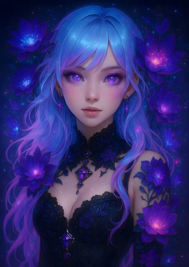 Violet Bloom Fairy