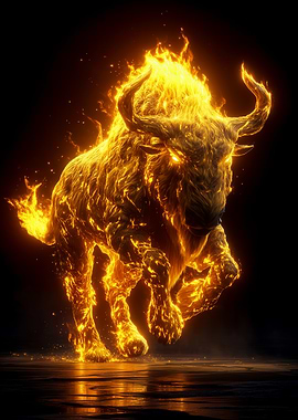 Fiery Wildebeest