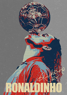 Ronaldinho Football Art