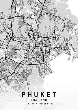 Phuket Light Map