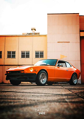 Datsun 240Z Orange Classic