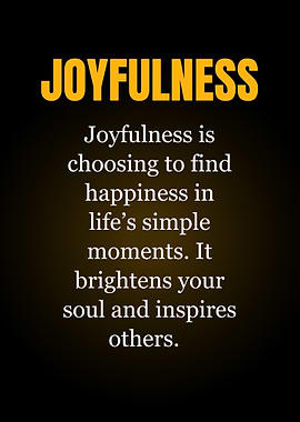 Joyfulness Inspirational Quote