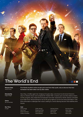 The World's End Movie Poster