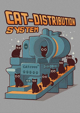 Cat-Distribution System Illustration