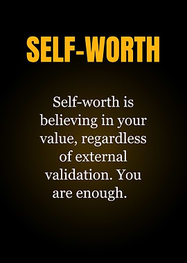 Self-Worth Inspirational Quote