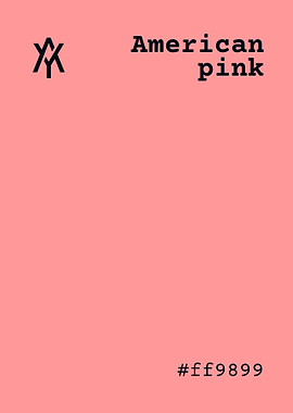 American Pink Color Swatch