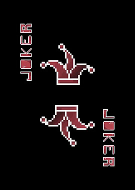 Pixel Art Joker