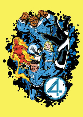 The Fantastic Four First Steps Space Comic