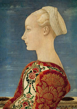 Profile Portrait of a Young Lady
