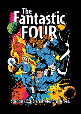 The Fantastic Four First Steps Comic Explorers