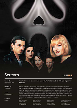 Scream Movie Poster