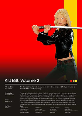 Kill Bill: Volume 2 Movie Poster