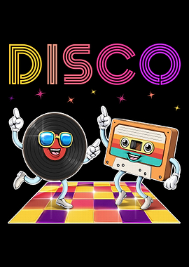 Retro Disco Dance Party