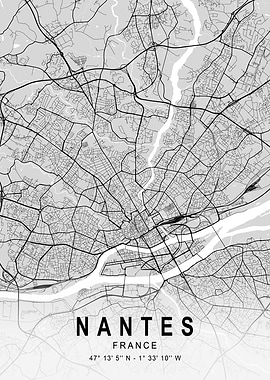 Nantes Light Map