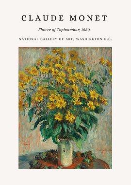 Claude Monet: Flower of Topinambur, 1880