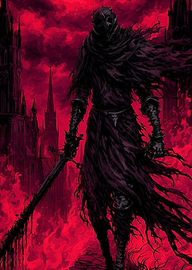 Dark Knight Sword Red