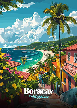 Boracay Philippines Tropical Island View