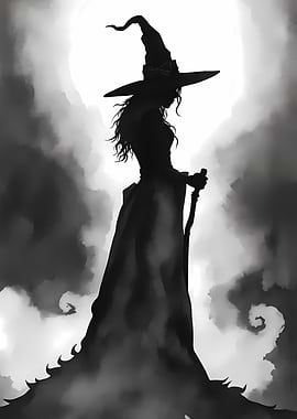 Witch Silhouette