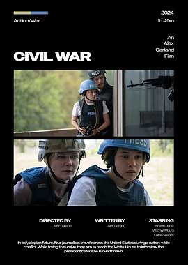 Civil War Movie Poster