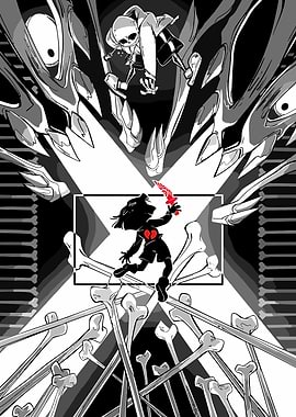 Undertale: Frisk vs. Sans