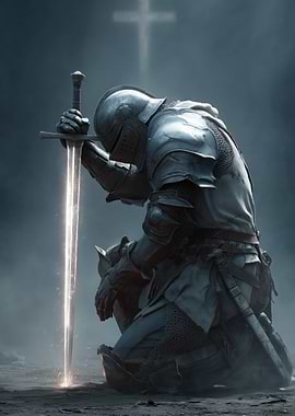 Kneeling Knight