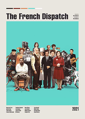 The French Dispatch Movie Poster