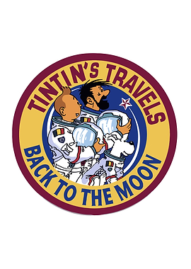 Tintin's Travels Back to the Moon