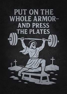 Put on the Armor -Christianity Humor