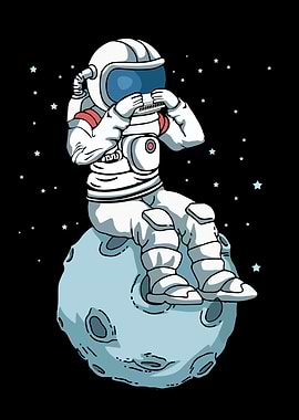 Harmonica Player Kids Astronaut Musician Harmonica