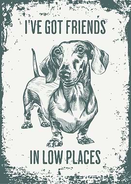 Dachshund Friends in Low Places
