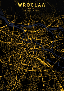 Wroclaw Golden City Map