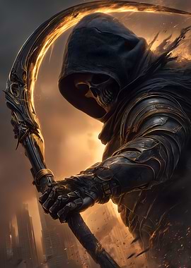 Grim Reaper with Scythe