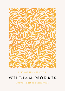 William Morris Floral Vintage Illustration