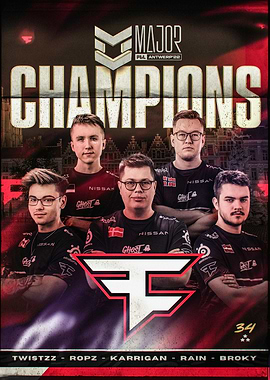FaZe Clan Major Antwerp 2022 Champions